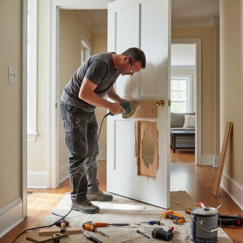 Basement Door Repair in Kansas City, KS