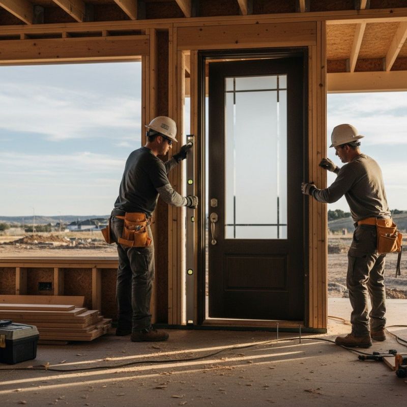 Double Doors Installation detail
